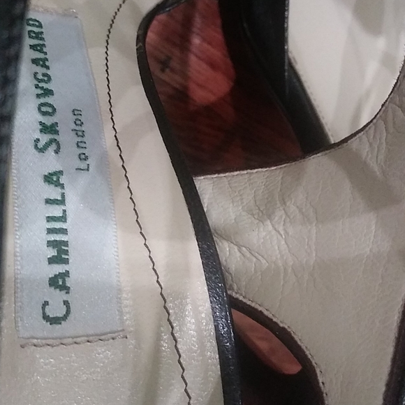 Camilla Skovgaard (London) snake skin heels - Picture 8 of 9